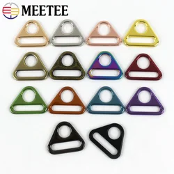 10-50Pcs 25mm Metal Ring Buckle for Bag Strap Backpack Belt Adjuster Clasp Webbing Bikini Anti-skid Hook DIY Garment Accessories