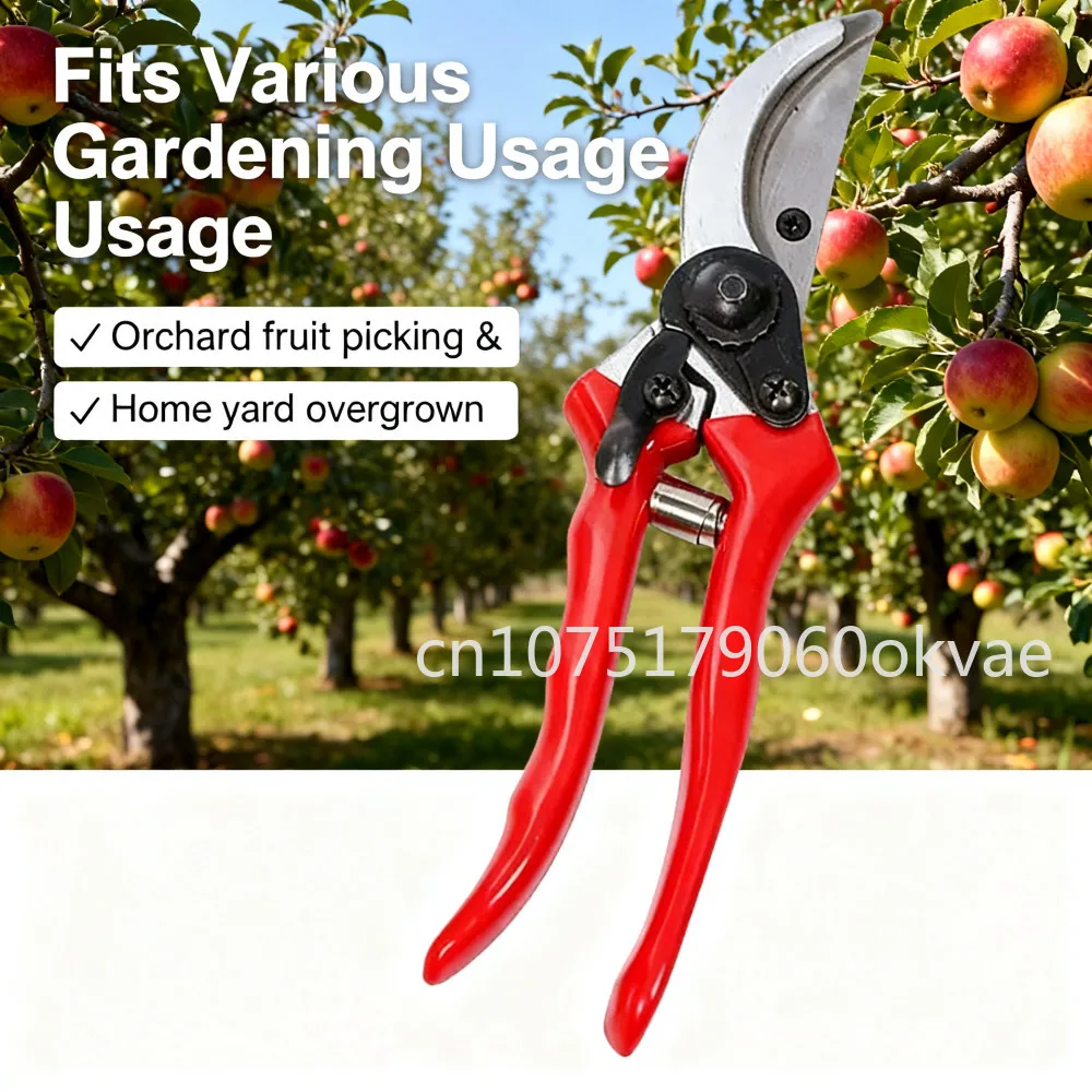 Gardening Scissors Pruning Shears Sharp Blade Fruit Branch Cutter Ergonomic Handle Garden Pruner Tool