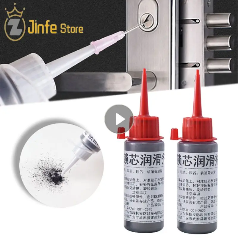 Moisture-proof Lock Cylinder Lubricant Long-term Use Padlock Lubrication Graphite Lubricating Powder Hand Locksmith Tools Safe