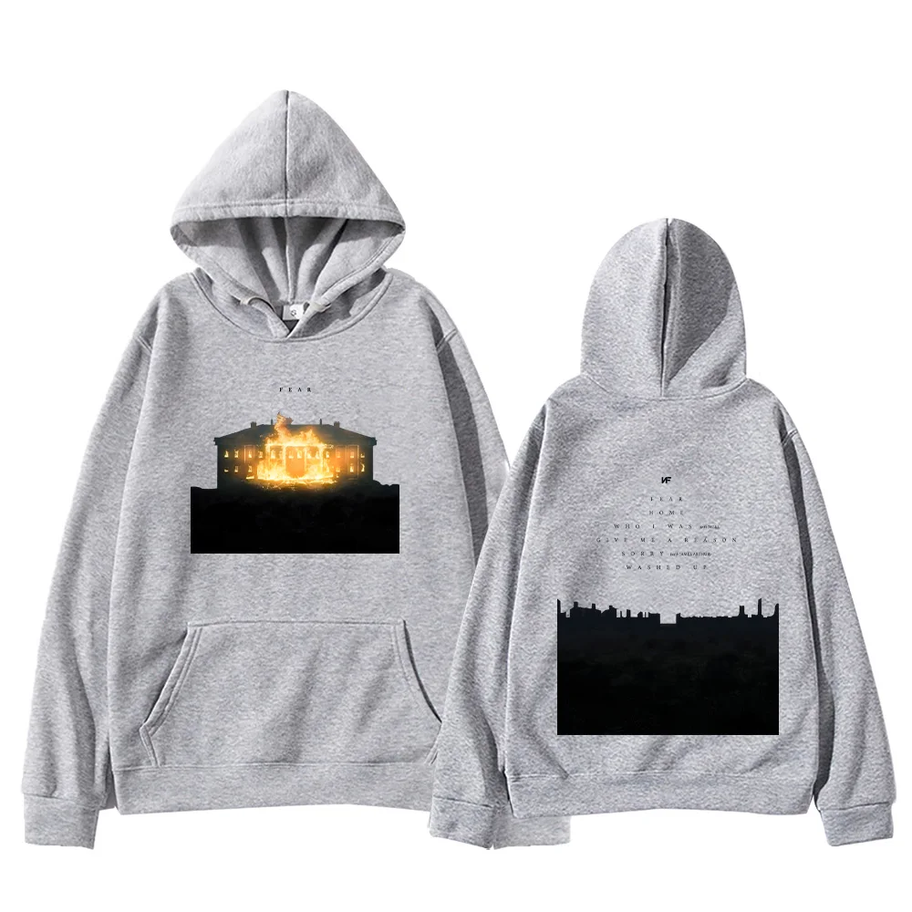 NF Fear ألبوم جديد جرافيك هوديس الرجال النساء طويلة الأكمام البلوز الخريف Harajuku موضة تنوعا الشارع الشهير المتضخم البلوز