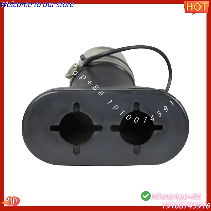 2026 FengShen Flat Mouth Nozzle for Double Exhaust With Probe Hole for Car Exhaust Extraction Accessories