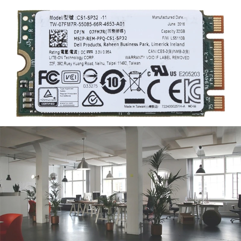 L6G SSD 32G Compact-Desktop Drive-HDD/SSD Interne Festplatte für M.2-Schnittstelle 4-fache für Direktversand