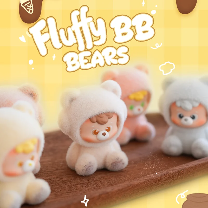 

DIUDIU BABY BE YOUR BB BEARS Series Mini Blind Bag Guess Bag Mystery Box Toys Doll Anime Figure Desktop Ornaments