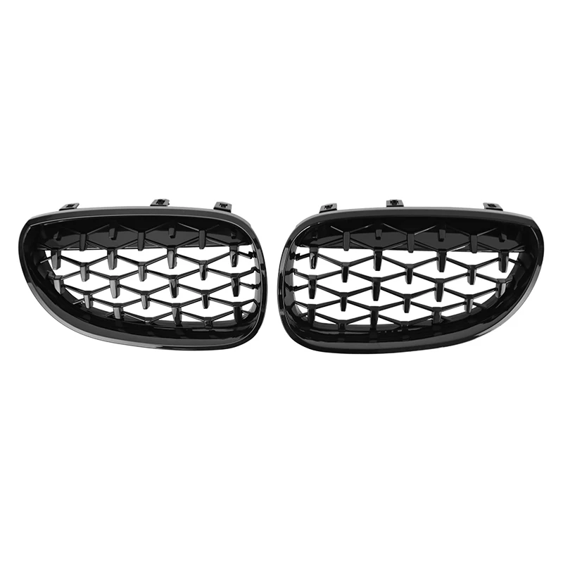 

Diamond Style Front Bumper Grille for BMW 5 SERIES E60 2005-2009 Made of Durable ABS Material
