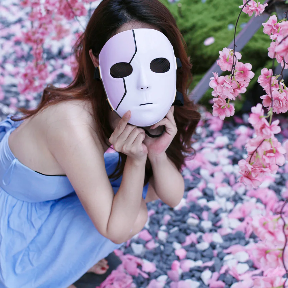 

Sal Fisher Full Face Unisex Masks - Anime Sally Face Mask for Cosplay, Halloween Carnival Dress Up Party Costume Props & Gifts