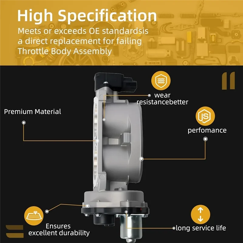 2025 heißer verkauf Well-7R3Z9E926AA 9R3Z9E926A Drosselklappengehäuse Montage Fit Für Ford Mustang V8 4,6 L 2005-2010
