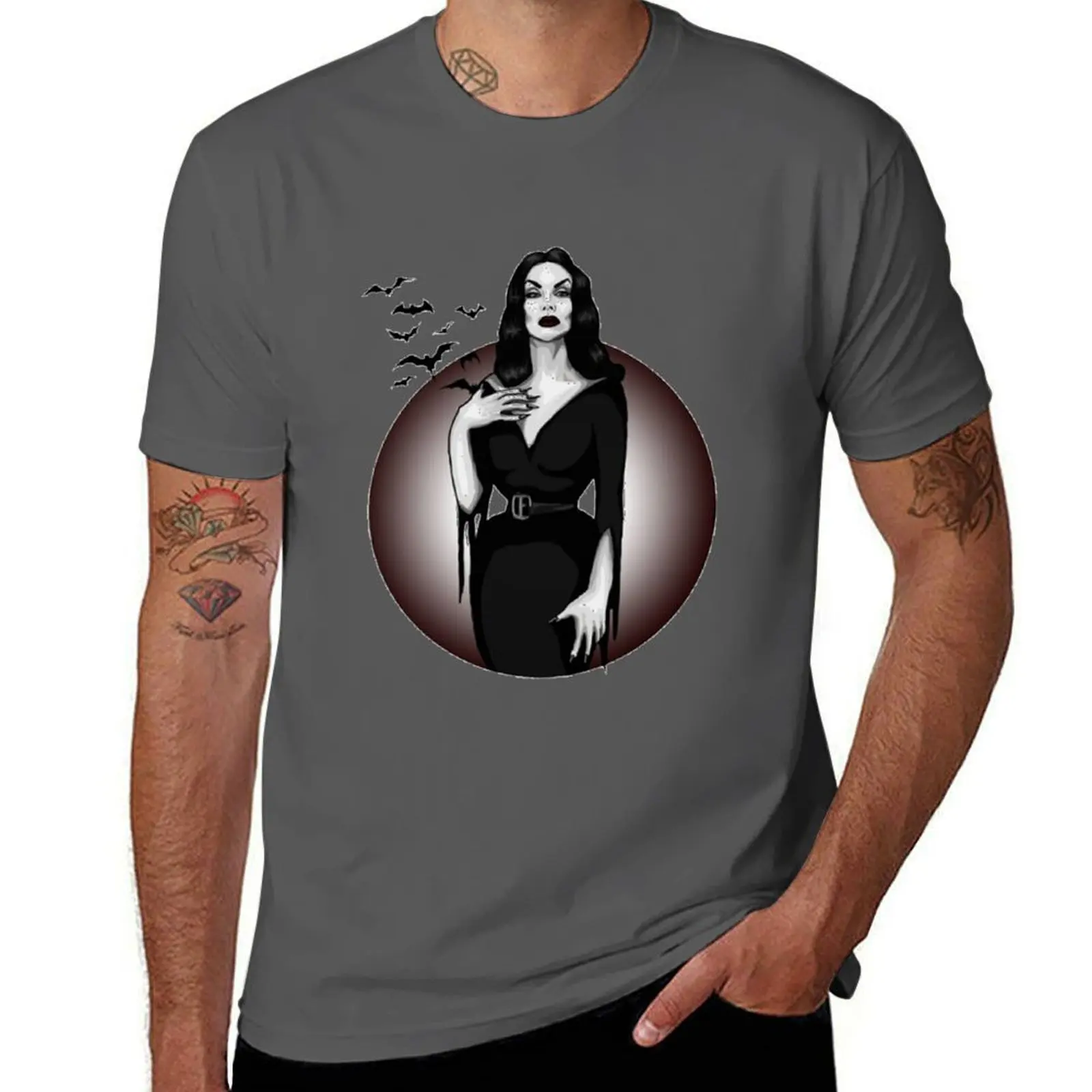 

Vampira T-Shirt printed t shirts for man man t shirt luxury t shirt for man T-Shirt