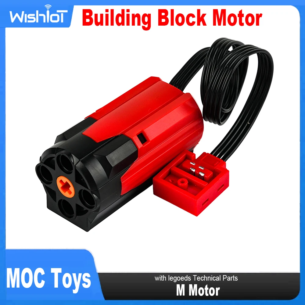 Bloques de construcción MOC Servo Technology Machinery M Motor 7,4 V Motor de dirección para logoeds DIY Car Truck Power Up