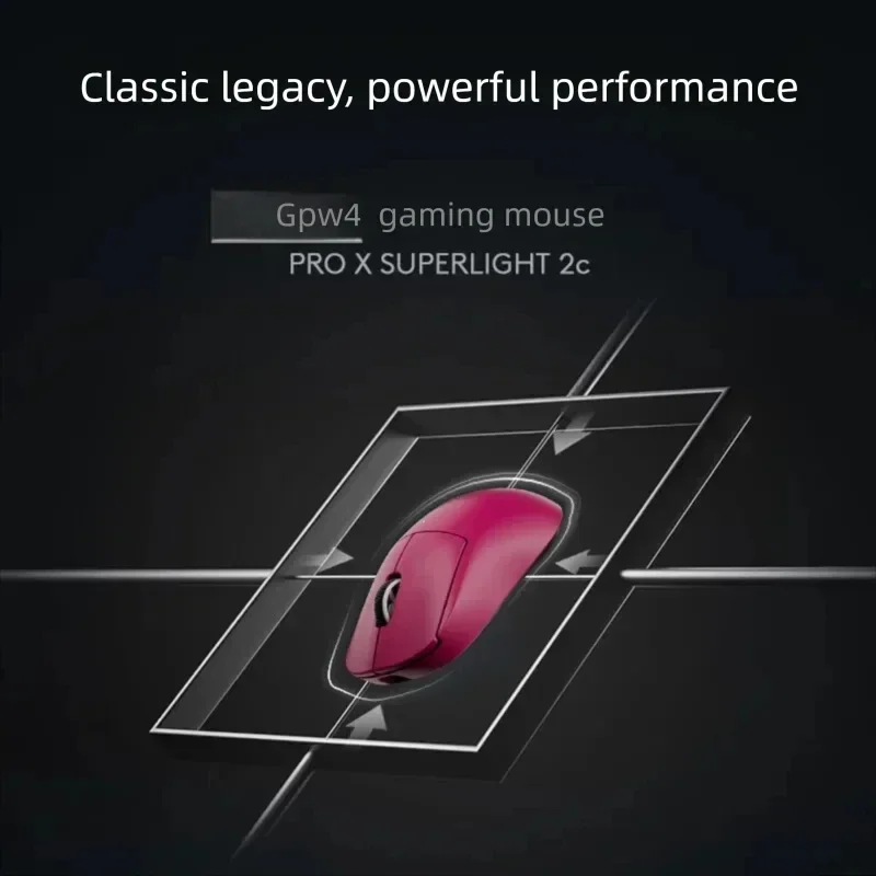 Logitech GPW4 PRO X Superlight 2c Wireless Gaming Mouse,44K DPI up to 8 kHz Polling for PC/Mac,G Pro Series 4th Generation FPS