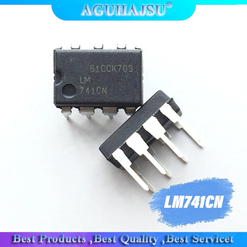 10PCS LM741CN DIP8 LM741 DIP DIP-8 741CN DIP-8 Operational Amplifier LM741C Operational amplifier