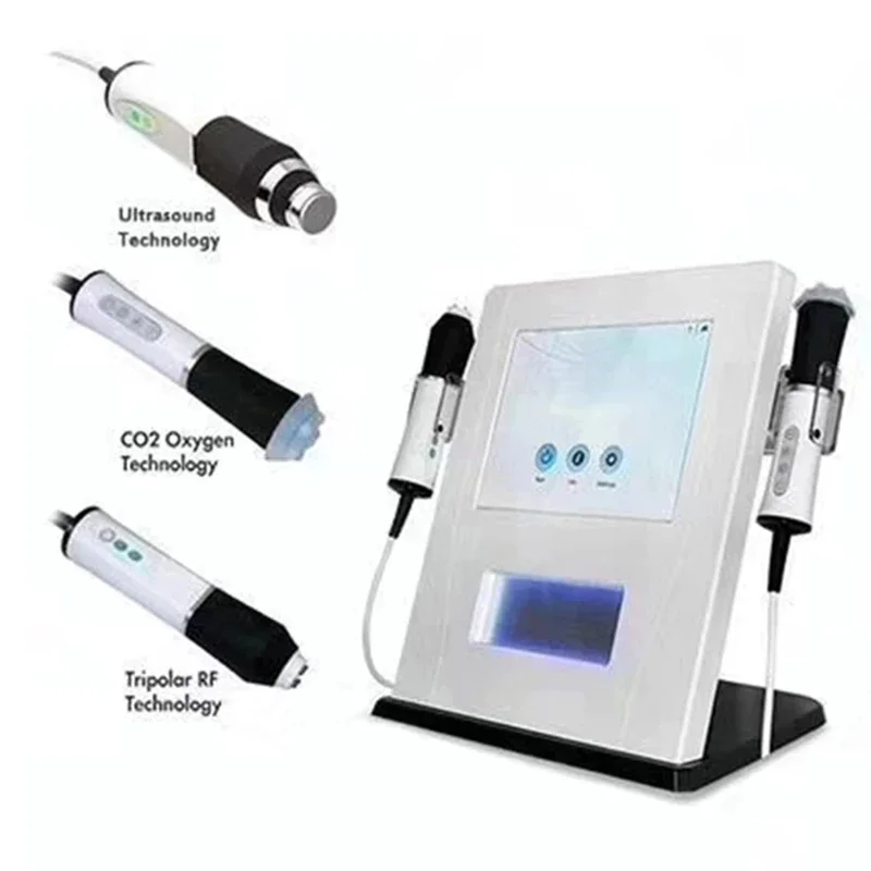 Spa Beauty Machine 3-в-1, кислородное омоложение кожи, отбеливание кожи и машина для растяжки лица