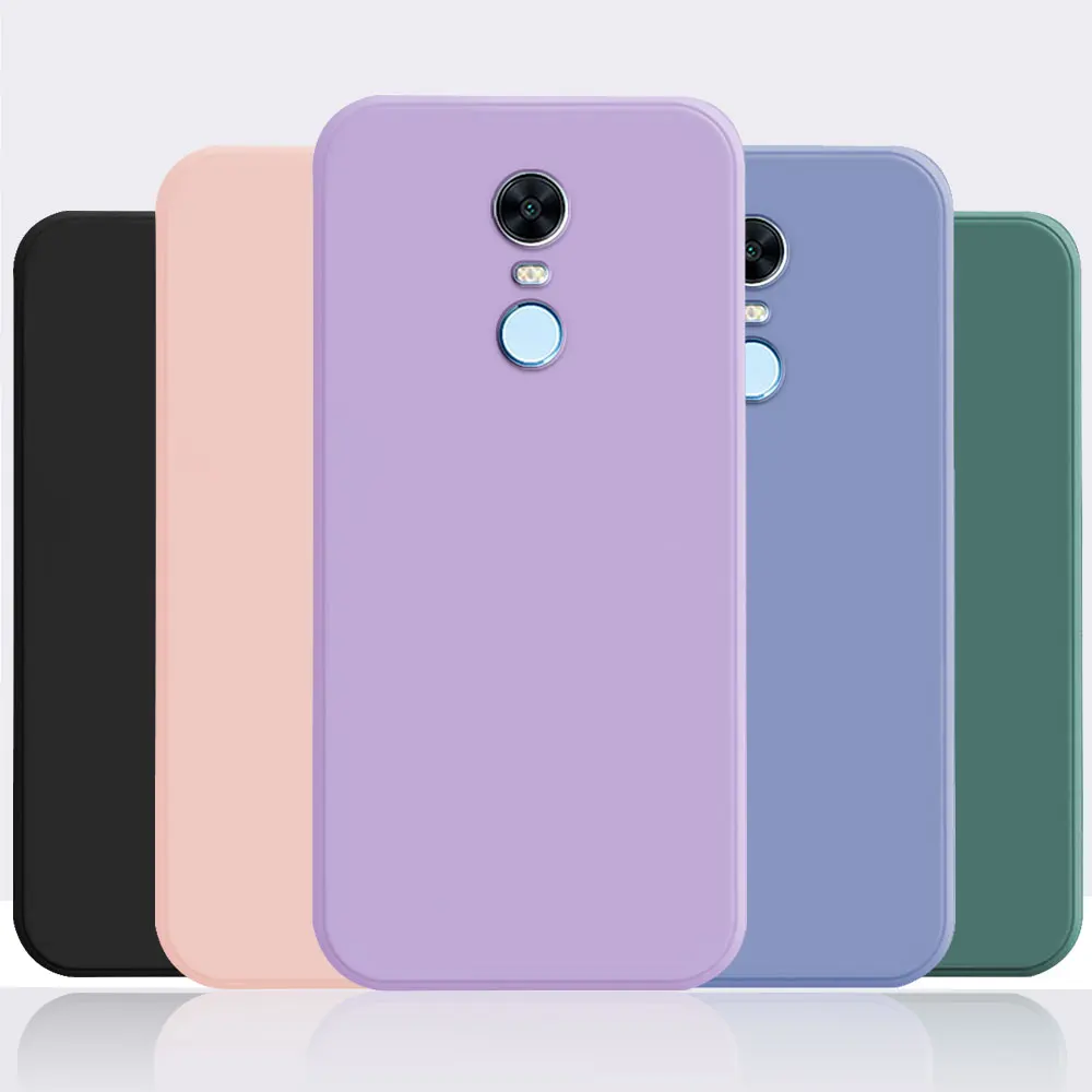 For Redmi 5 Plus A1 A2 Plus+ Redmi 6A 8A Case Colorful Silicone Shockproof Phone Case Funda For Xiaomi Redmi 6 7 8 Cover Coque