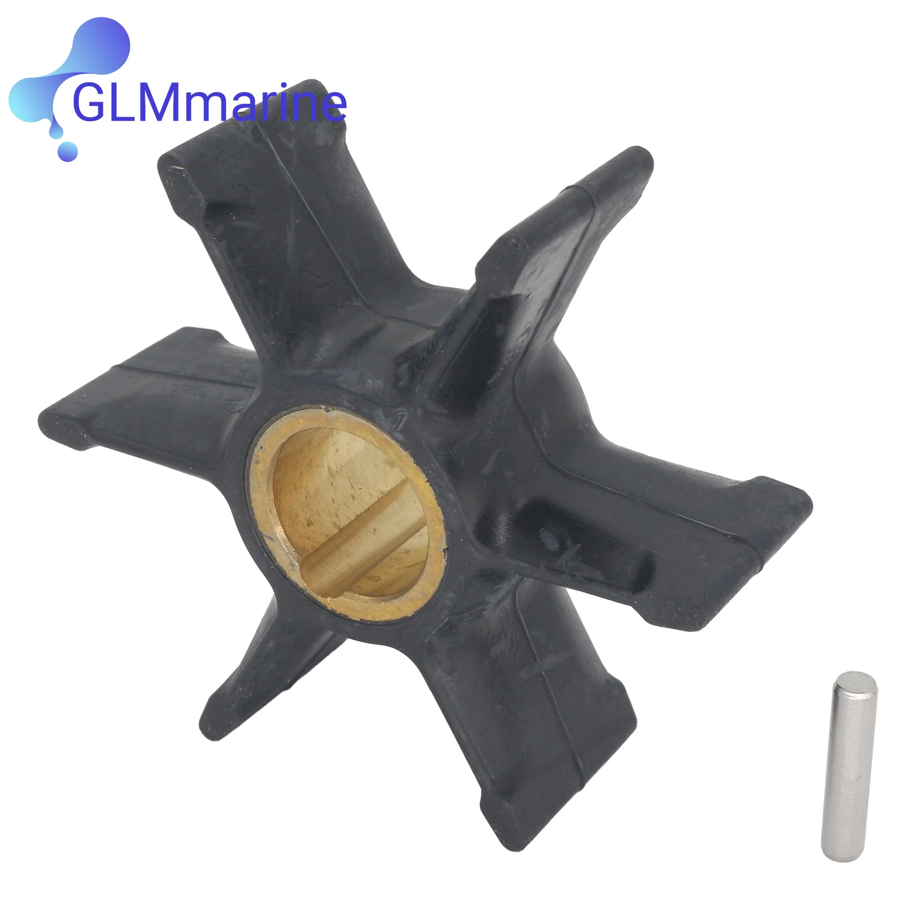 389589 Water Pump Impeller w/ Key Fits for OMC Johnson Evinrude 40 45 50 55 60 HP Outboard Motors 777129 18-3055 500345 - view 6