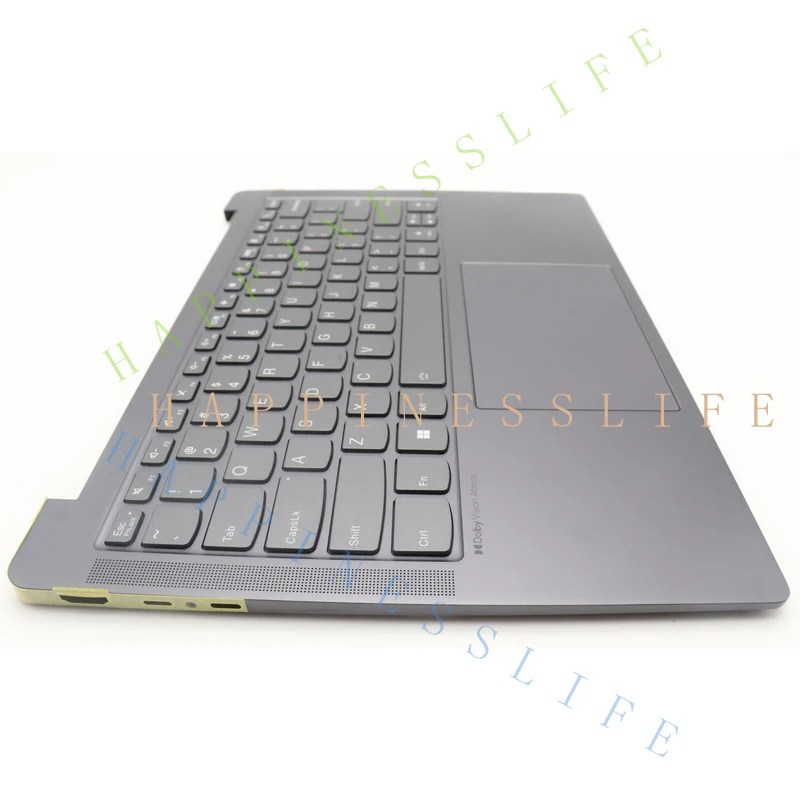 Y... New Plamrest Upper Case US Backlit KB For Yoga Slim 6 14IAP8 82WU 14IRP8 82WV