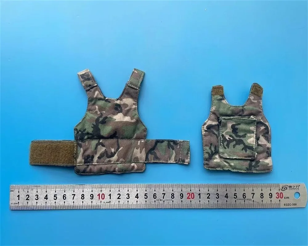 

1/6 Soldier Accessories Jungle Chest Hanging Vest Protective Suit High Quality Model For 12'' Action Figure Body In Stock