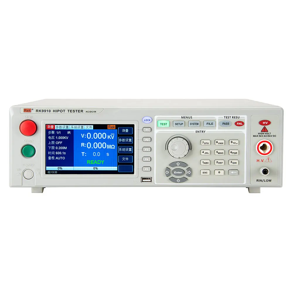 

Rek RK9910 RK9920 Program Controlled Insulation Withstand Voltage Tester AC DC