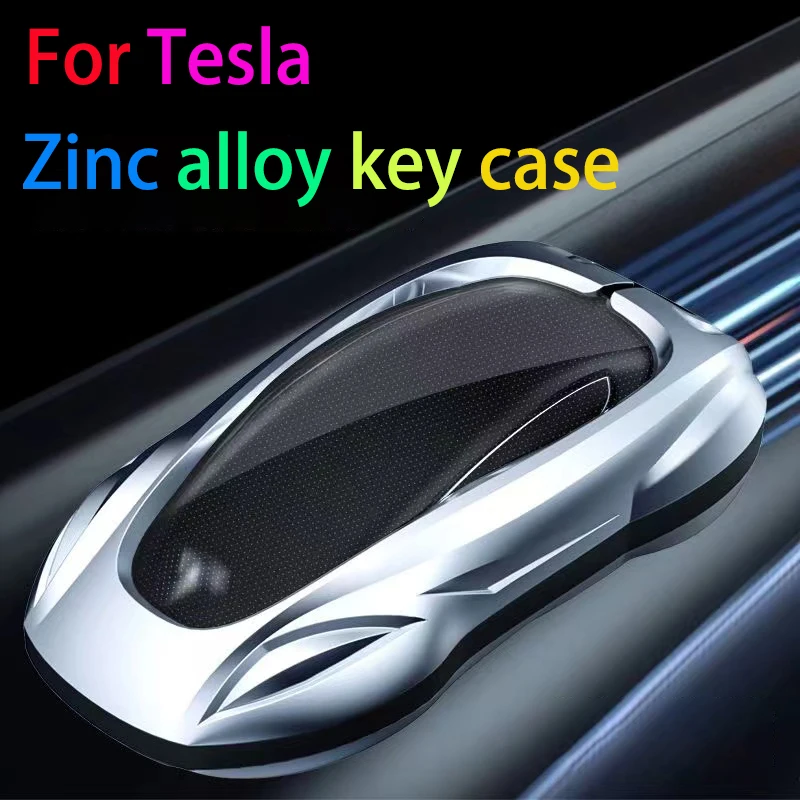 For Tesla Model 3 Model Y Model S Model X Sports exterior key metal protective shell Key case