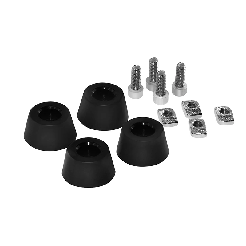 4/8 Sets Ender3 CR10 Antivibration Füße Kit Anti-vibration Gummi Landung Matte Füße Für i3 MK3 Drucker Für 2020 Aluminium Profil – Detail 1