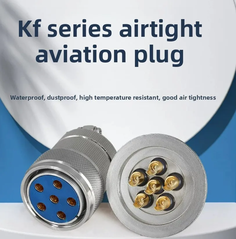 304-stainless-steel-kf16-kf25-kf40-vacuum-air-plug-glass-sintered-feedthrough