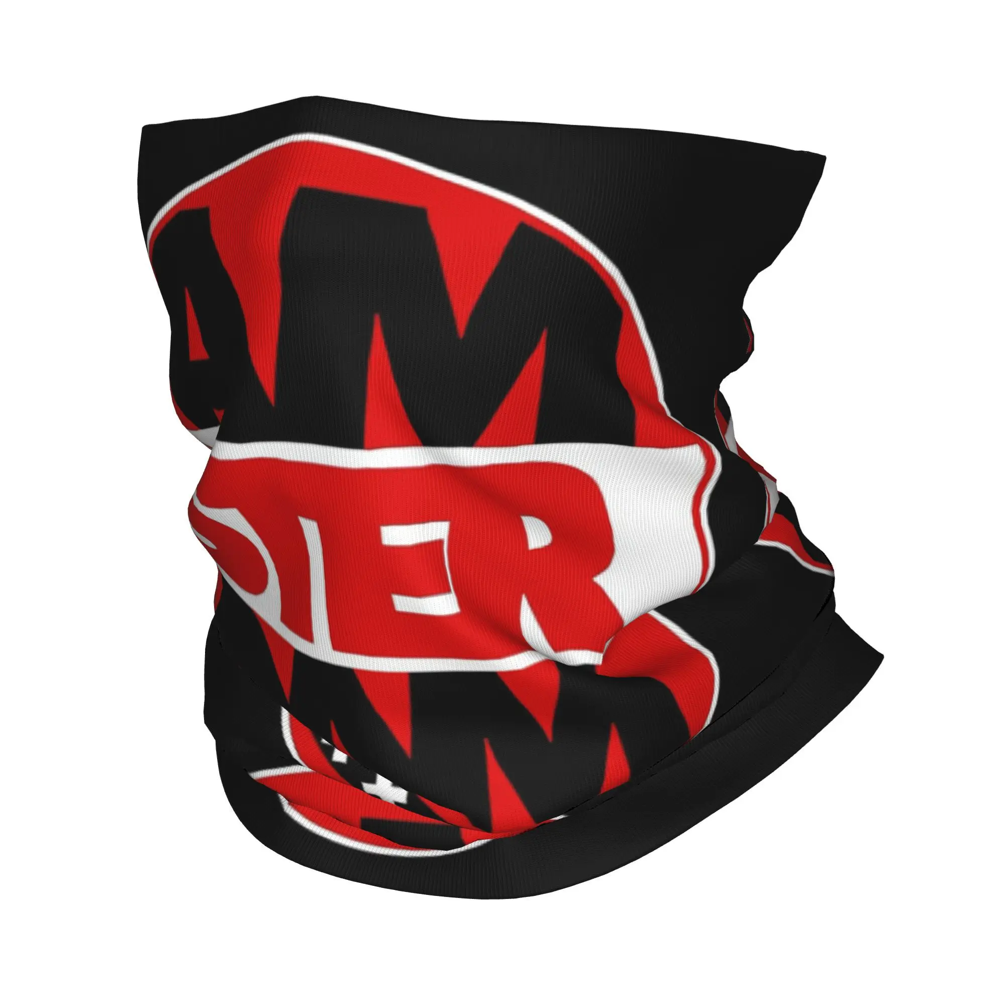 암스테르담 디자인 블랙 버전 Bandana Neck Gaiter 프린트 마스크 스카프 다용도 Balaclava Riding For Men Women 성인 올 시즌