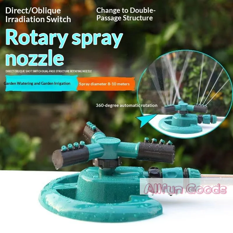 [TG835]360 Degree Rotating Garden Sprinkler For Cooling Yards And Roofing Garden Irrigation Sprinkler Accessories