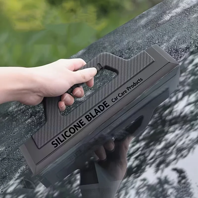 

Car Wash Squeegee Silicone Car Cover Scratch Free Squeegee With Non Slip Handle Car Window Wiper Automobile Cleaning Tool