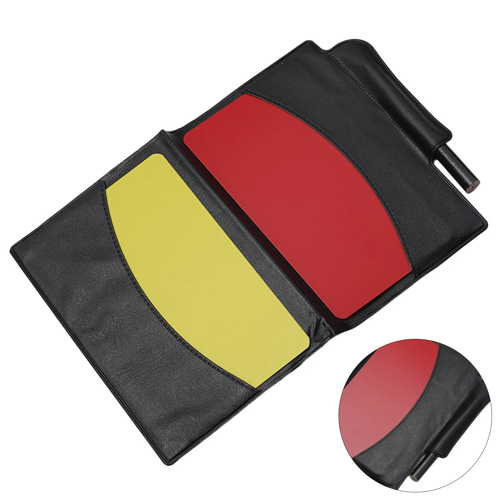 Yellow Card Notebook Parts Lightweight Red Card Replacement Soccer Football 1 Pc Accessories Outdoor Garden Indoor New