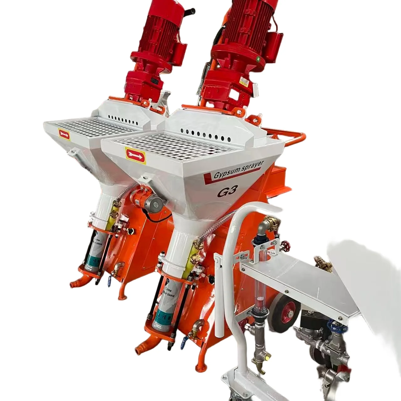 G3 Gypsum Sprayer Machine Dry Powder Automatic Mix Plaster Pump Mortar Wall Putty Spraying Construction Render Equipment