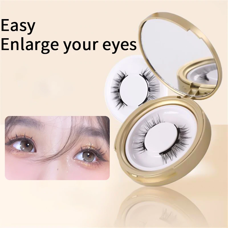 Valse Wimpers Natuurlijke Demon Genie Wimper Set Herbruikbaar Geen Lijm Geen Make-Up Verwijdering Langdurige Niet Vallende Mode Handgemaakt