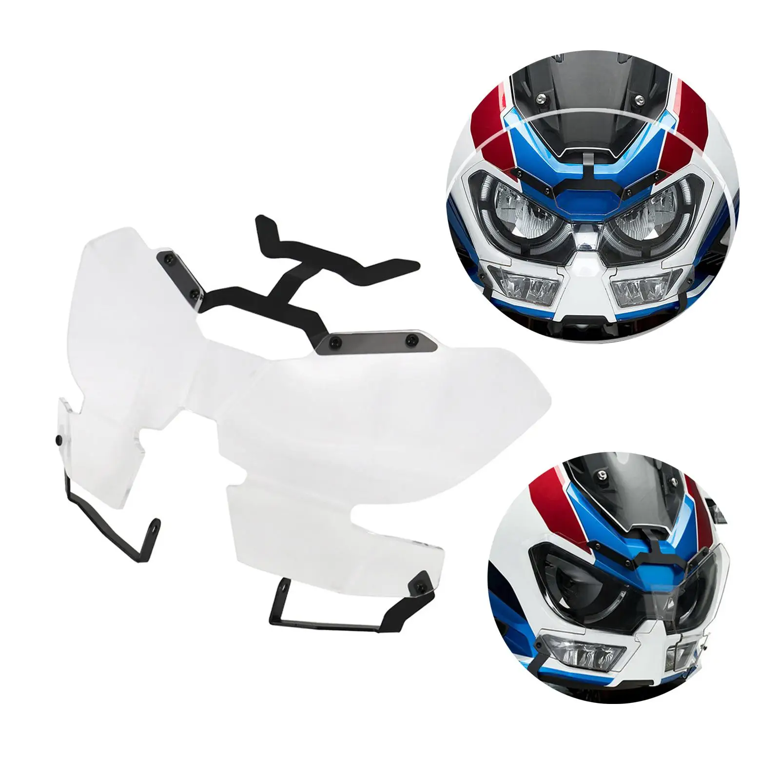 دراجة نارية العلوي الحرس رئيس ضوء غطاء الاكريليك CRF1100L