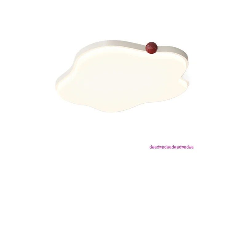 Cream wind living room, ceiling light modern and simple, Nordic cloud light, small milk bean ultra-thin, bedroom light