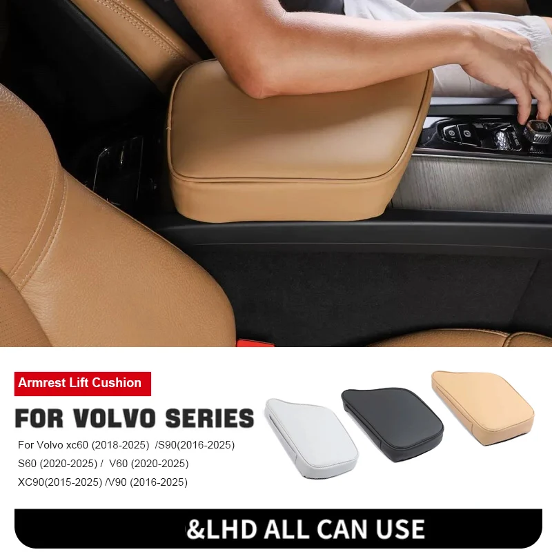 

Armrest Lift Cushion For Volvo XC60 S90 XC90 V90 S60 V60 Interior Decoration Car Accessories Parts