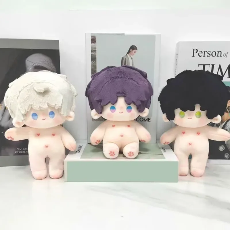 20CM amor y espacio profundo Xavier Rafayel Sylus muñeco  juguete de peluche con esqueleto relleno Cosplay Kawaii orejas Festi