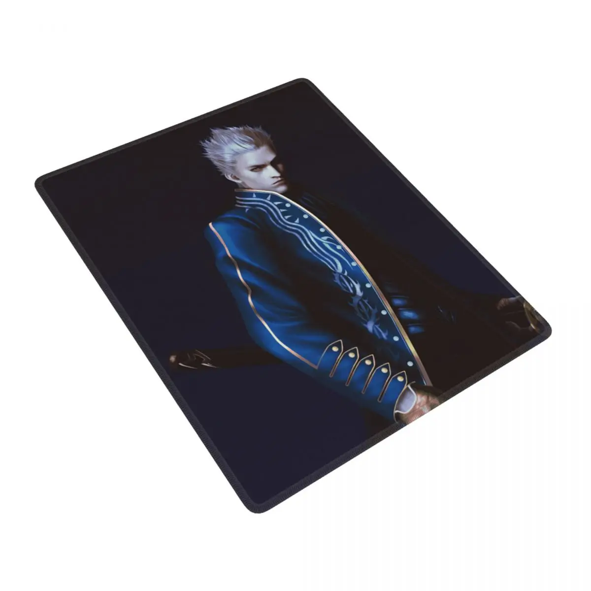 

Коврик для мыши Vergil из серии Devil May Cry, коврик для геймеров, для ПК и ноутбуков, коврик для клавиатуры, игровой коврик для компьютерного стола, 7x9 дюймов, 22x18 см