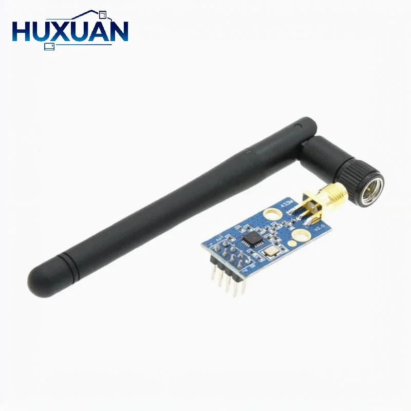 CC1101 433MHz Wireless Transceiver Module Stable Long Range Transmission with SMA Antenna for DIY Electronic Experiments