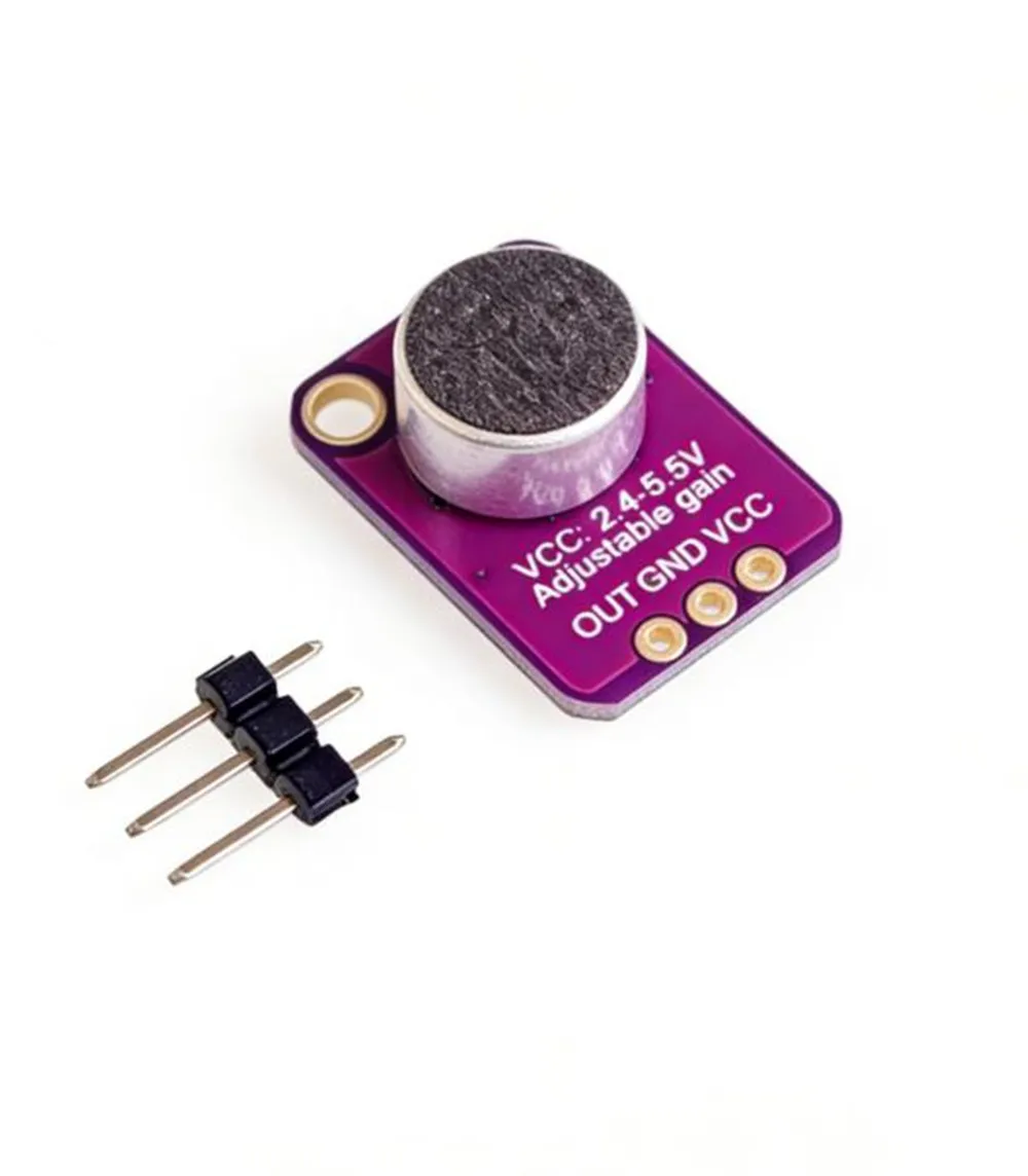 2/5/10PCS GY-MAX4466 electret microphone amplifier MAX4466 adjustable amplifier module