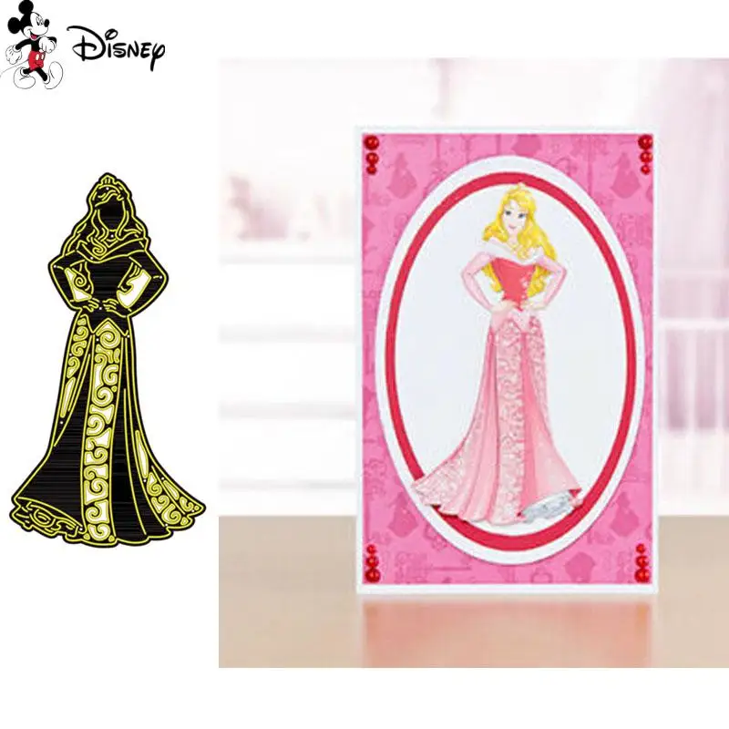 Elegant Aurora Princess Cutting Dies Disney Sleeping Beauty Die for DIY Scrapbooking Paper Cards New Arrival 2022 Die Cuts