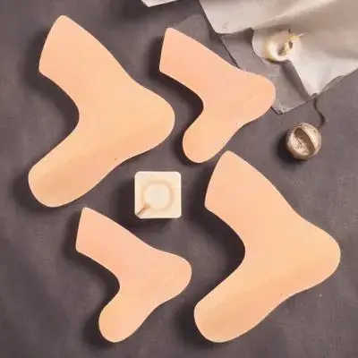 

4pcs Baby Shoe Mannequin Plastic Foot For Retail Display Toddler Shoe Organizer Store Accessory Reusable Foot