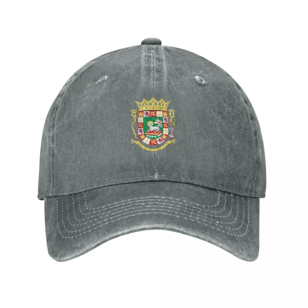 Escudo de Puerto Rico Baseball Cap Hip Hop Sports Cap Icon Hat Beach For Men Women's