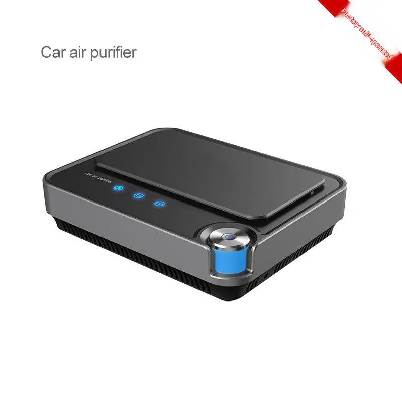 Smart Induction Car Air Purifier with Negative Ion Formaldehyde Removal Car Aroma Diffuser and Cartridge Removal PM2.5