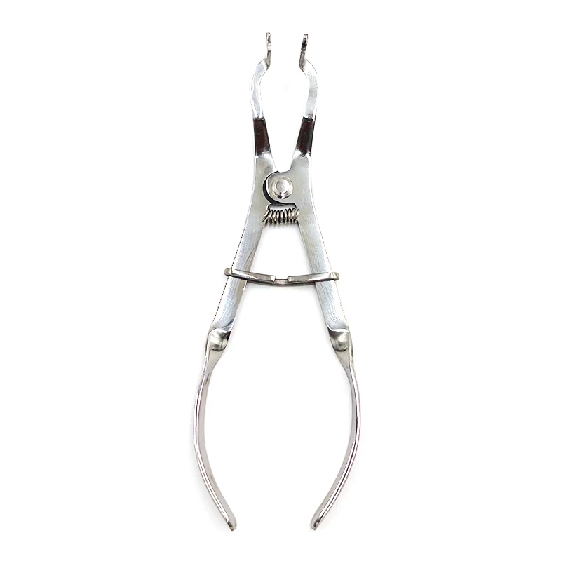 Dental Band Forming Clip Forceps Rubber Dam Clamps Ivory Clamp Forceps Dental Restorative Instruments