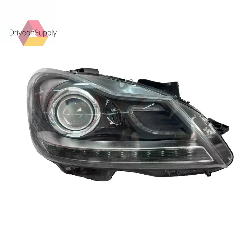 2048203539 Conjunto de faros para Mercedes-Benz Clase C CGI Blue Efficiency C200 C180 C63 AMG 2007-2021