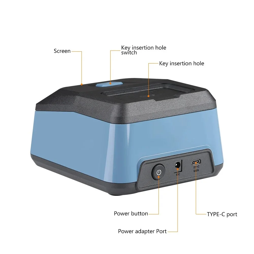 

Xhorse XDKR00GL Key Reader Multiple Types Supported Portable Identification Device With Optical Imaging Technique Dolphin XP-005