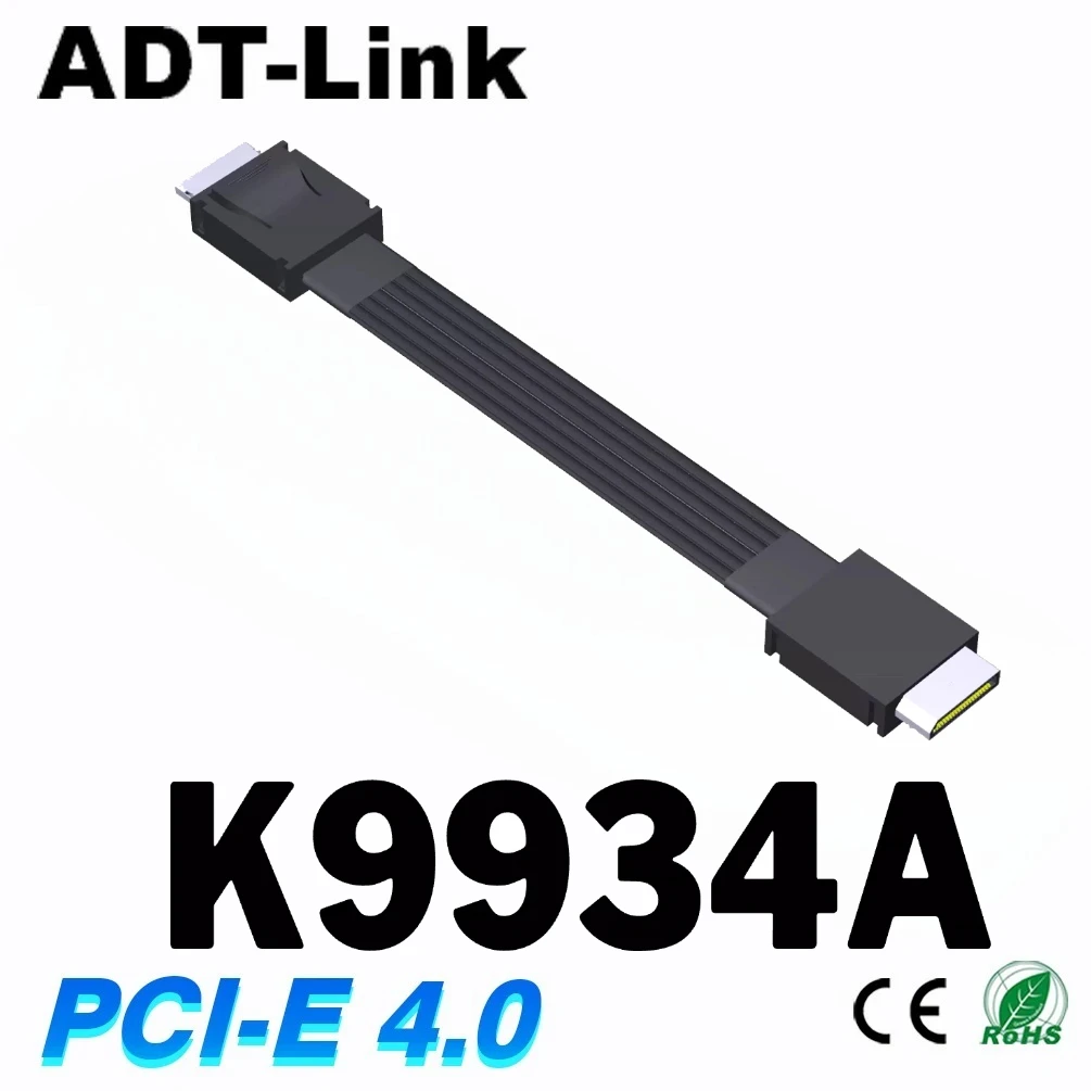 

PCIe 4.0 x4 SFF-8611 OCuLink Male to Male for External GPU Dock Graphics Card PC Laptops Transfer Cable Oculink Adapter Cable 1m