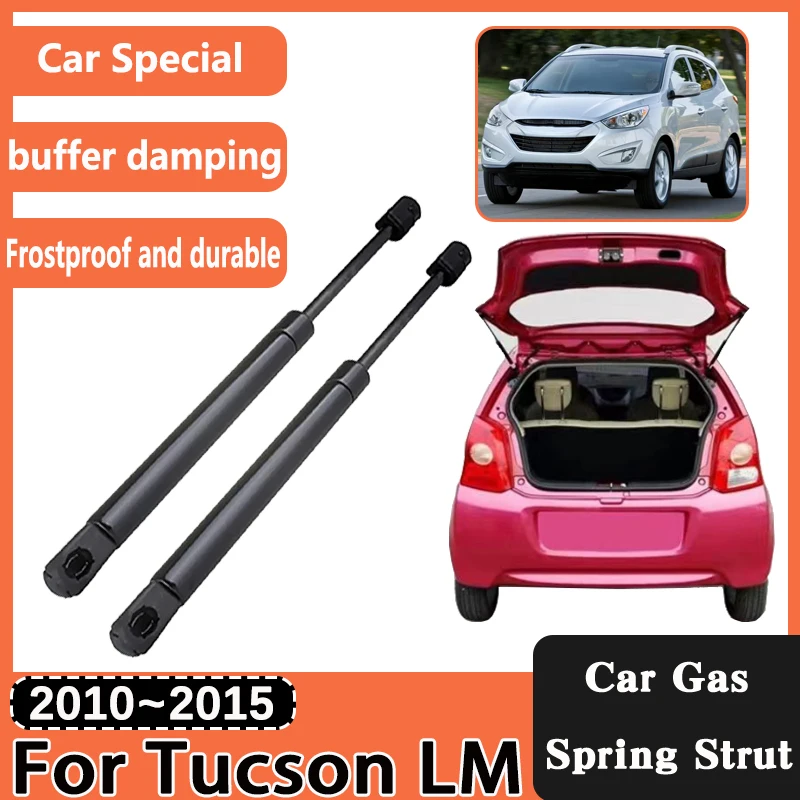 

Car Gas Spring Strut Rods For Hyundai Tucson ix ix35 LM 2010~2014 2015 Trunk Tailgate Gas Strut Shock Lift Supports Accessories