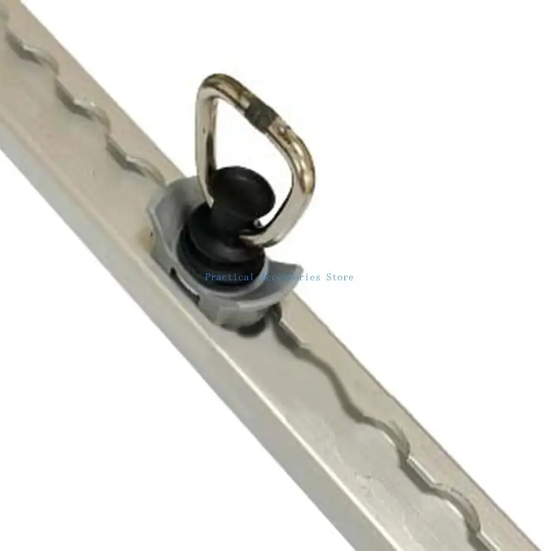 

U75E L-Track Airline StainlessSteel Single Fitting Tie Down Anchors Hook
