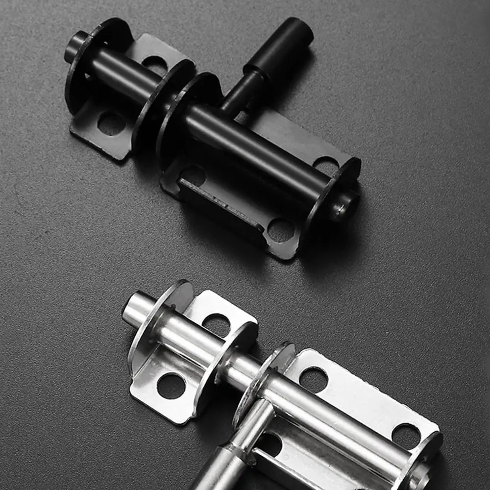 

Stainless Steel Cabinet Doors Rebound Hardware Hasp Solid Sliding Door Bolt Bolts Catch Door Lock Door Catch