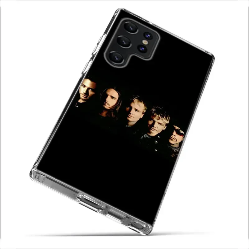 B-Backstreet Boys BSB Soft Clear Phone Case For Samsung Galaxy S21 S20 S23 FE S24 S22 Ultra Capa S10 S9 S8 Plus S10E Cover Shell