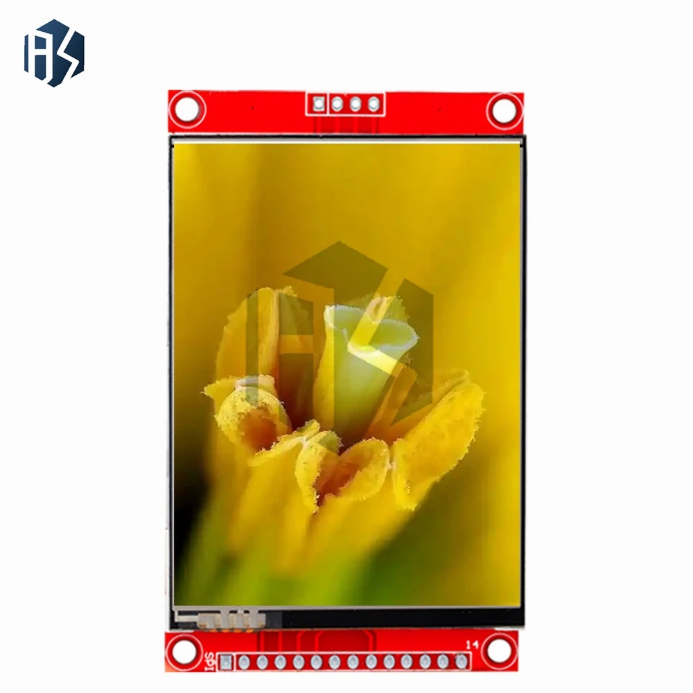 2,8" 240x320 SPI TFT LCD Serial Port Modul mit PCB Adapter Micro SD ILI9341 / ST7789V 5V/3,3V 2,8 Zoll LED Display für Arduino
