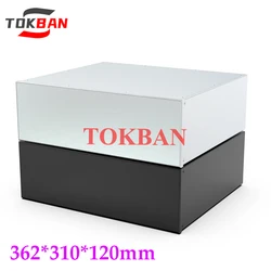 Tokban Audio 3612 362*310*120mm All Aluminium Preamplifier Chassis Enclosure Vacuum Tube Amplifier Case Shell